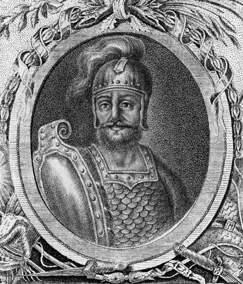 Князь Изяслав I Гравюра 1805 г Дети Ярославовы исполняя его завещание - фото 39
