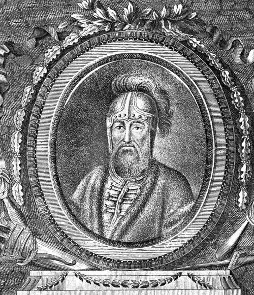 Князь Святополк II Гравюра 1805 г Половцы узнав о кончине Всеволода - фото 44