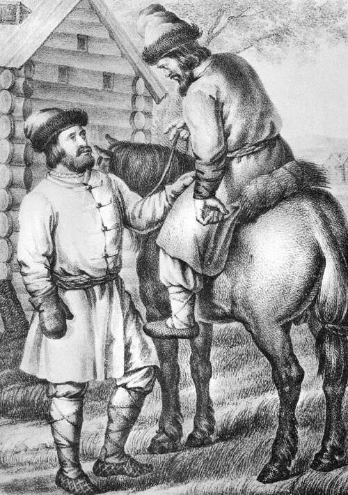 Русские с ХIV до XVIII столетия Касательно нашей внутренней торговли заметим - фото 129
