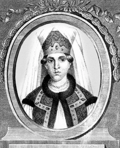 Правительница Елена Глинская Гравюра 1850 г Едва минула неделя в страхе и - фото 157
