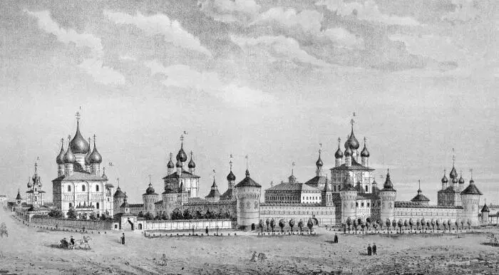 Ростов Великий Панорама XIX в Россия бывала пустынею но в сие время не - фото 228