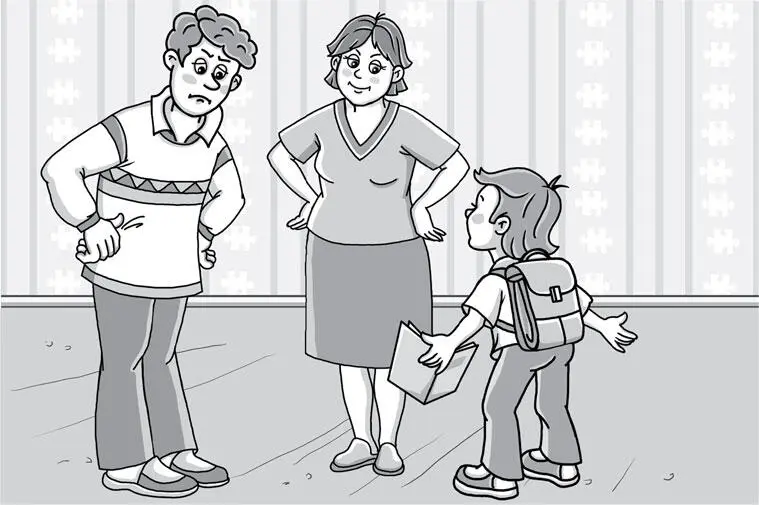 Конечно если ты будешь получать двойки каждый день родителям придётся - фото 11