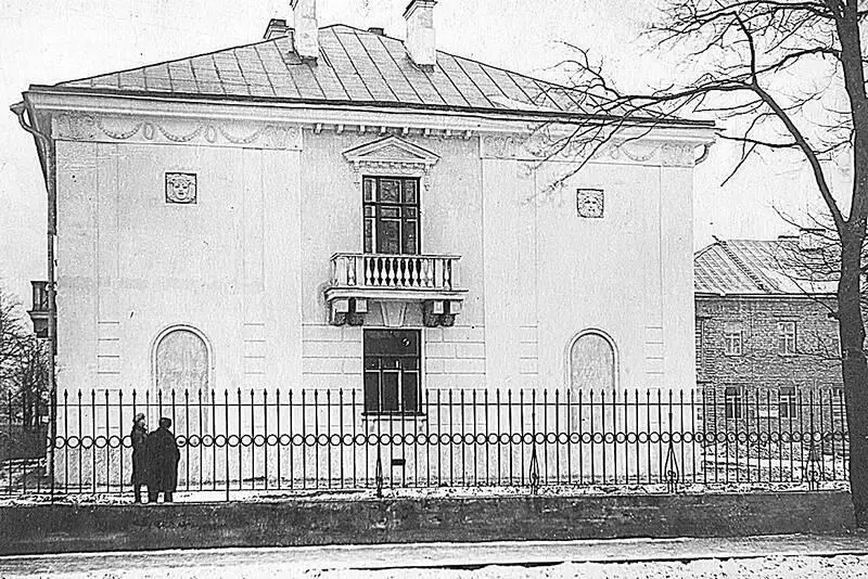 Новые корпуса 1950 г Анфилады в цветах Работы по возведению новых зданий - фото 101