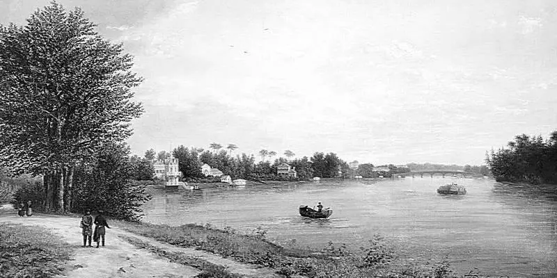 НГ Чернецов Вид на Елагин остров 1810е гг Каких трудов стоило создать на - фото 117