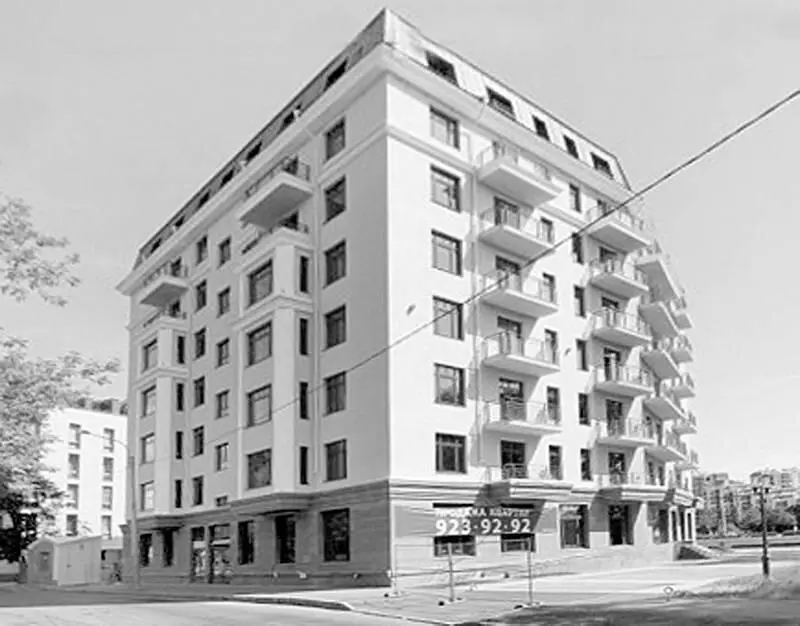 Пр Динамо 6 Brilliant Нous Снесённый в 2010 г дом Чулкова После - фото 258
