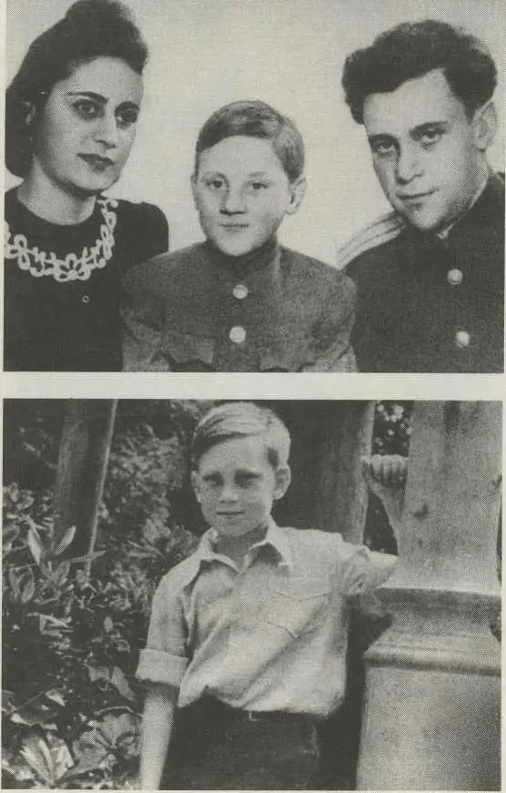 С отцом и Евгенией Степановной 1949 год Студенческие годы Иза Высоцкая - фото 4