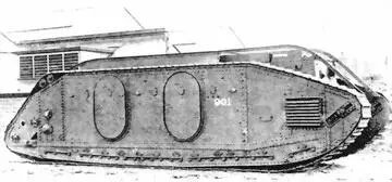 Десантный танк Mk IX по сути первый бронетранспортер для личного состава с - фото 51