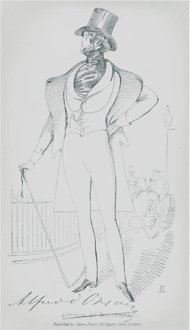 Альфред граф дОрсе Рис Дэниела Маклиза Ок 1840 National Portrait - фото 2