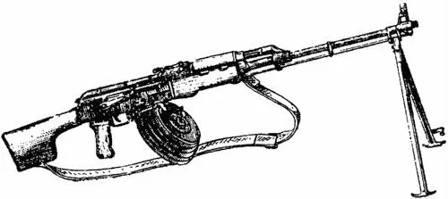 а б Рис 1Общий вид ручного пулемета Калашникова РПК а с барабанным - фото 1