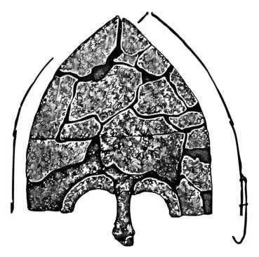Рис 42 Шлем из Келийского могильника погребение 1 рисунок АЕ Негина по - фото 43