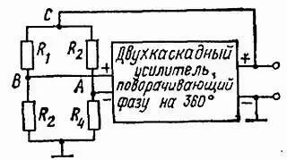 Рис 1016 Структурная схема генератора мостового типа Если коэффициент - фото 313