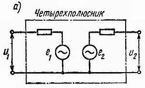 Рис 47 Эквивалентная схема транзистора четырехполюсника а с двумя - фото 89