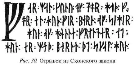 Употребление рун в рукописях и протоколах позднего скандинавского Средневековья - фото 98