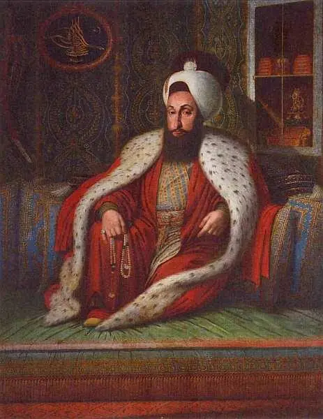 Константин Капыдаглы придворный художник Портрет султана Селима III 1803 Тот - фото 42