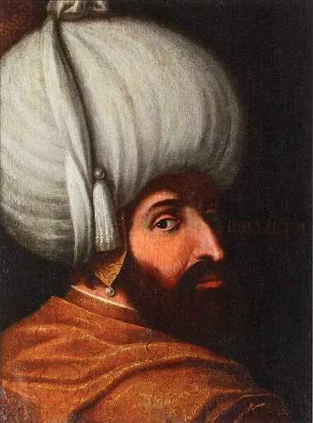 Неизвестный художник Портрет султана Баязида I Западная Европа XVI век - фото 43