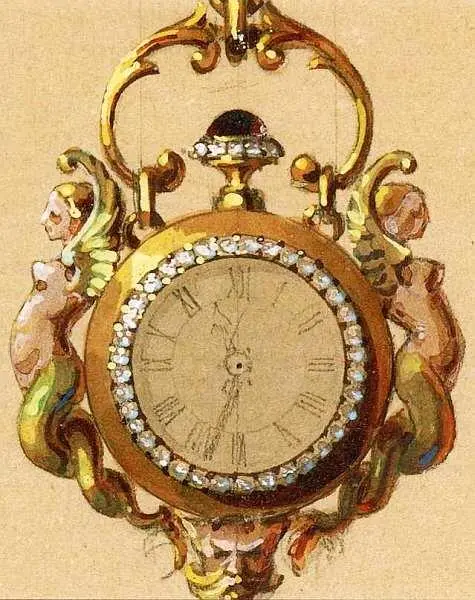 Рудольф фон Альт 18121905 Японский салон вилла Хюгель Хитцинг Вена 1855 - фото 87