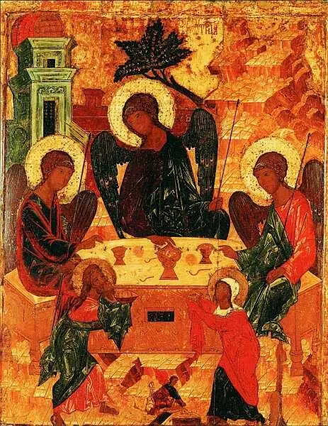 Живоначальная Троица Вторая половина XVI века Из современных вкладов в - фото 54