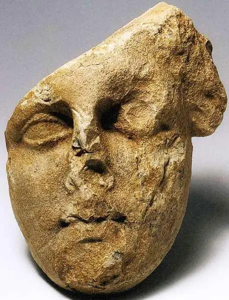 Голова юноши IV век до н э Известняк 27x20 Этот фрагмент скульптуры - фото 79