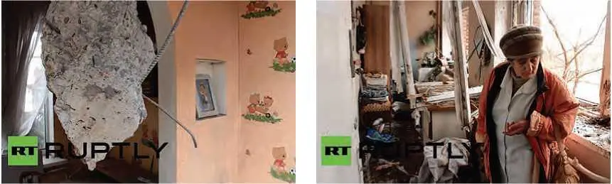 Городская больница 5 после обстрела 19 января 2015 т из приведенного в этой - фото 57