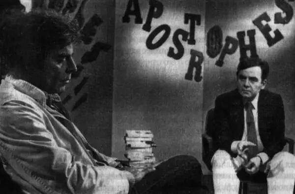 Поль Павлович слева в передаче Бернара Пиво Апостроф 1981 Рассказывая - фото 55