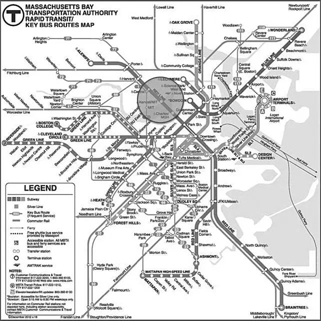 Рис 61Карта бостонского метро исходный вариант Рис 62Переходная - фото 14