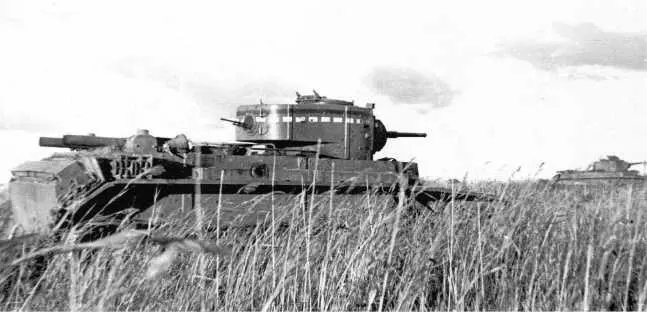 Танки БТ7 на позициях Август 1939 года Предположительно машины из состава - фото 105