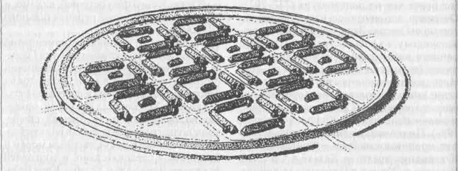 Рис 45 Крепость Аггерсборг реконструкция Дания X в Датский вал Годрека - фото 37