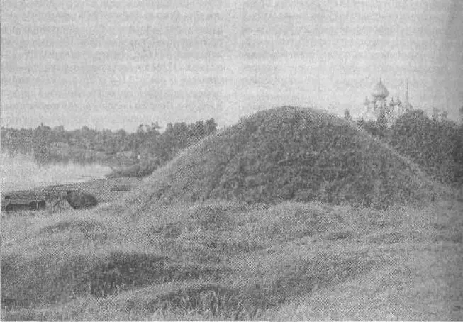 Рис 142 Олегова Могила современное фото Иконография ладожской фрески Чудо - фото 150