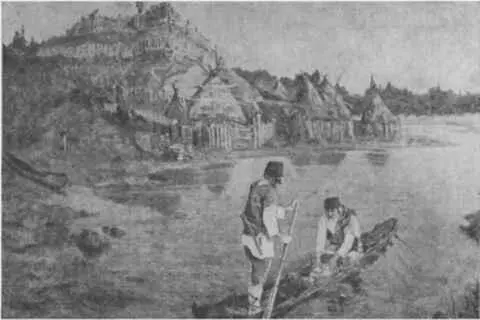Славянский поселок Картина Н К Рериха Сарматское нашествие не только - фото 13
