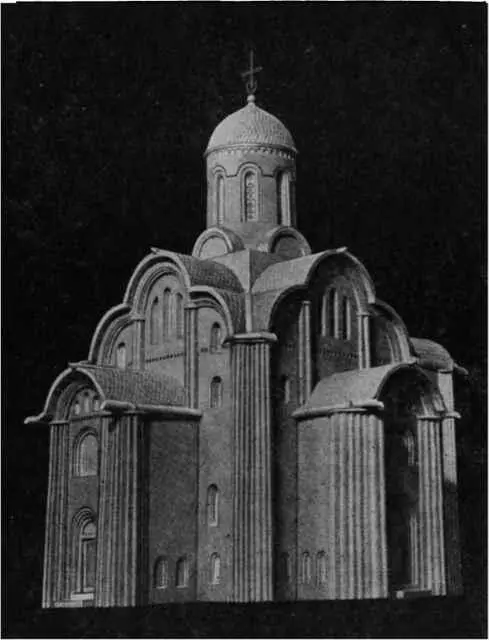Церковь Пятницы на Торгу в Новгороде 1207 г Модель реконструкции Г М - фото 164