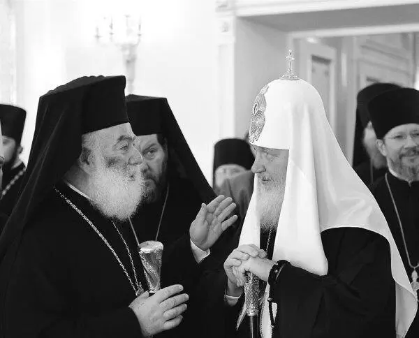 В 2012 году в Патриаршей резиденции СвятоДанилова монастыря прошла встреча - фото 143
