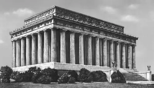 Город Вашингтон Памятник А Линкольну 191422 Архитектор Г Бэкон - фото 378