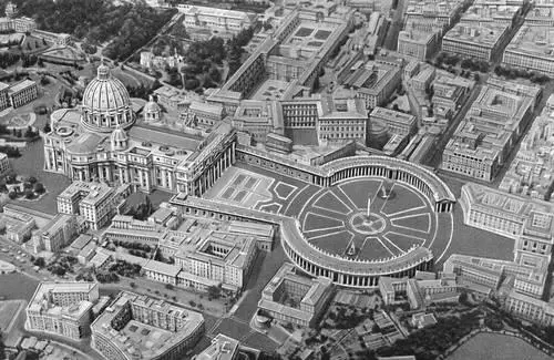 Ватикан В центре собор и площадь св Петра Ватиканские соборы - фото 356