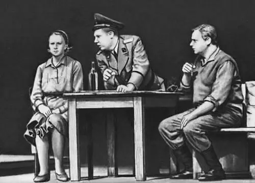 Сцена из спектакля Камни на дорогах X Заковского Щтадттеатр Лейпциг - фото 359