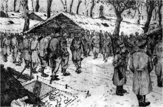 В лагере Рис А Тиама Теперь можно начинать сложное дело по раздаче хлеба - фото 24