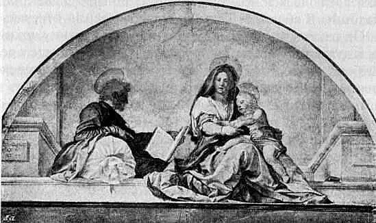 129 Андреа дель Сарто Мадонна дель Сакко Флоренция Церковь Сантиссима - фото 168