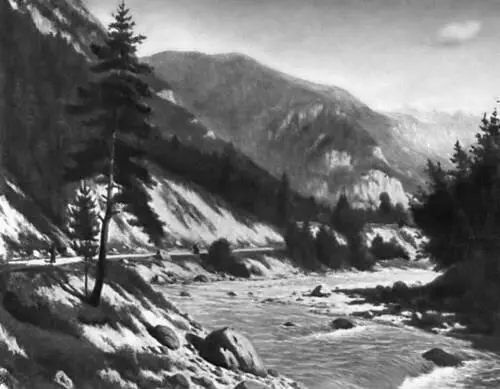 М А Ваннах Дорога в горах1952 Кинотеатр Победа Нальчик О К - фото 124