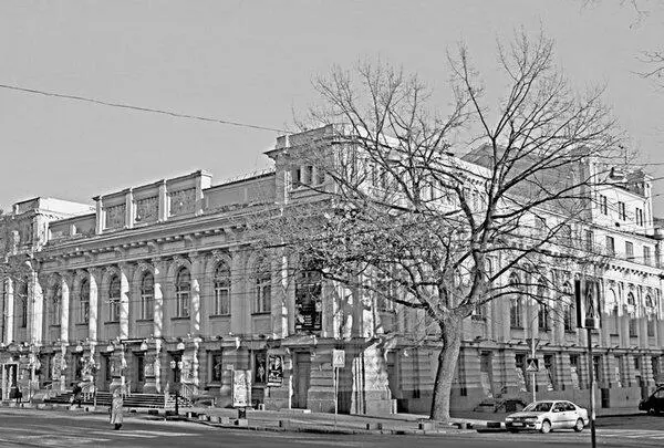 Городская публичная библиотека ныне Археологический музей Пожар в театре - фото 132