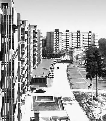 Ташкент Жилые дома на ул 1го Мая 196670 Архитекторы А Г Рогачёв и др - фото 453