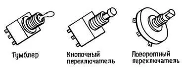 Рис 197 Панельные тумблеры ТумблерыВ зависимости от числа полюсов или - фото 118