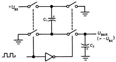 Рис 658 Инвертор напряжения с переключаемыми конденсаторами С 1и С 2 - фото 591