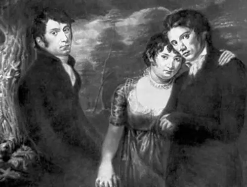 Ф О Рунге Мы втроём автопортрет с невестой и братом 1805 Картина на - фото 158
