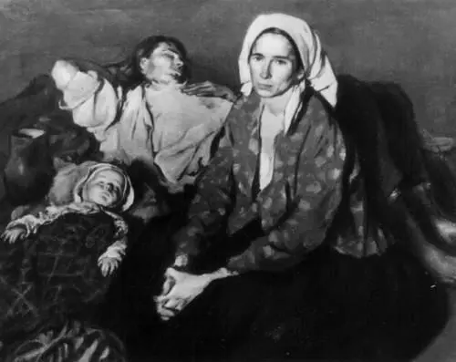 Румыния К Баба Отдых в поле 1954 Музей искусств СРР Бухарест Румыния - фото 100