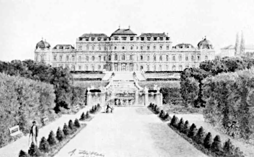 Акварельный рисунок молодого А Гитлера Дворец Глава 12 Бессмертные рядом с - фото 45