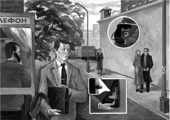 Фотографирование спецаппаратом Циния из архива Keith Melton Spy Museum В - фото 109
