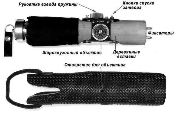 Камуфляж зонтик в чехле созданный инженерами МГБ ГДР для аппаратов Аякс12 - фото 39