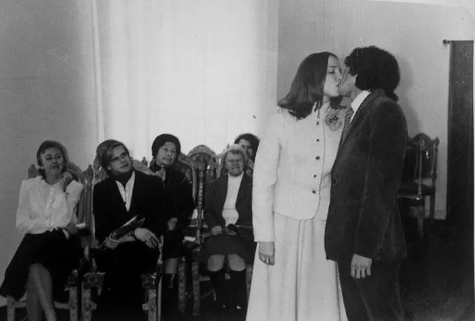Свадьба Виктора и Марьяны 4 февраля 1984 года Фото из архива семьи Цой Юрий - фото 16