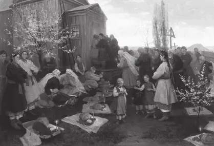 Пасхальная заутреня в Малороссии 1891 Худ Николай Пимоненко Когдато много - фото 21
