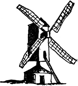 M M was a mill Which stood on a hill And turned round and round With a - фото 200
