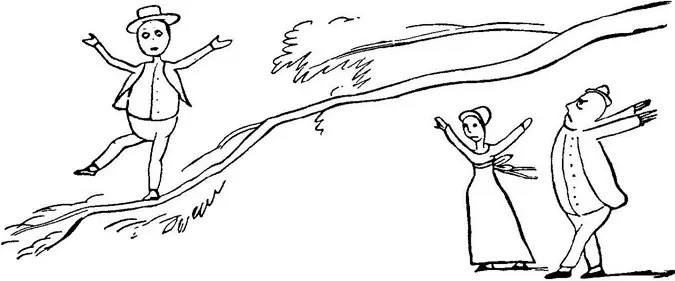 There was an old person of Slough Who danced at the end of a bough But they - фото 270